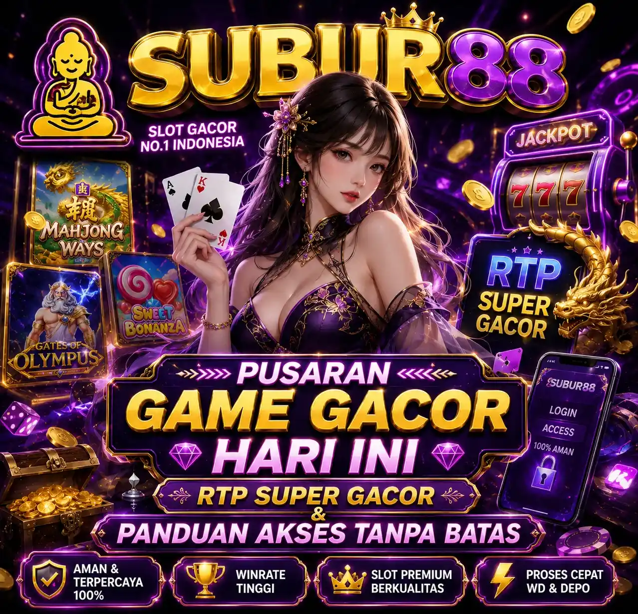 Subur88 Resmi | Informasi RTP Game Gacor Hari Ini & Link Alternatif 2026